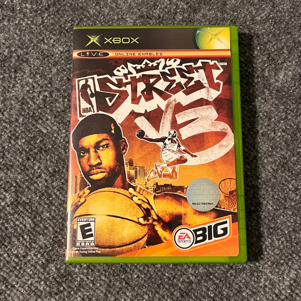 NBA Street V3 Microsoft Xbox Original Game EA Sports BIG CIB Complete 2005